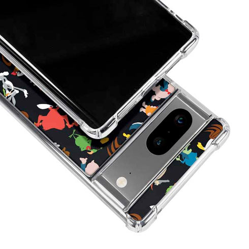 Looney Tunes Identity Pattern Google Pixel 8 Clear Case